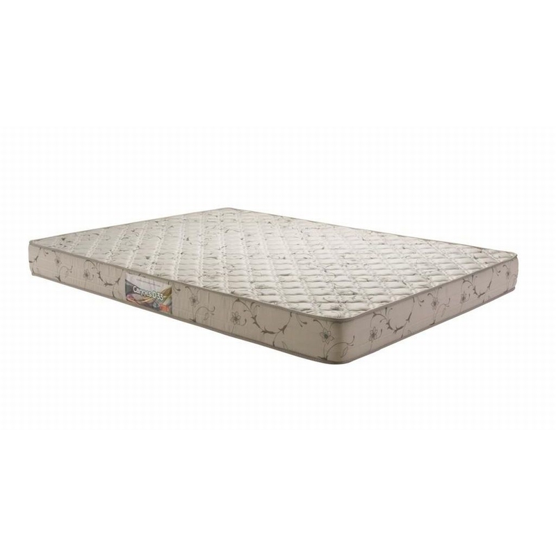 Colchão Herval Espuma Cannes D33 bordado Solteiro 0,88x1,88x0,17cm
