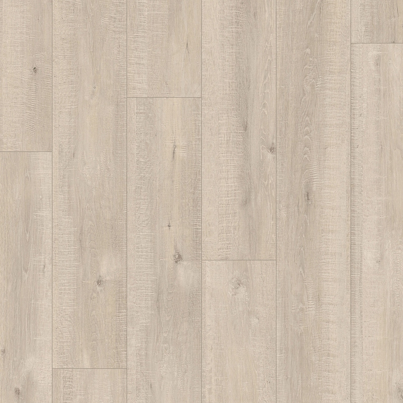 Piso Laminado Quick Step Impressive 8mm Carvalho Bege Serrado IM 1857