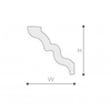 Rodateto Gart SM Nomastyl 10x9,5cm - Barra 2m