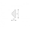 Rodameio Gart S4 4x2cm - Barra 2m