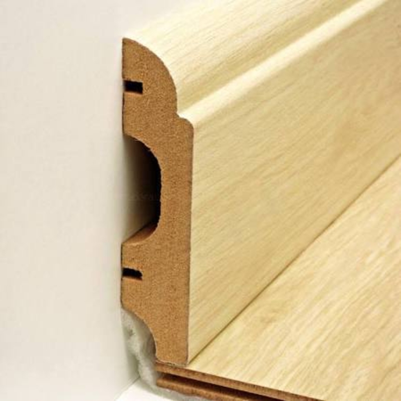 Rodapé Durafloor Clean Medina 8cm x 18mm x 2,10m ( barra 2,10 ml ) 