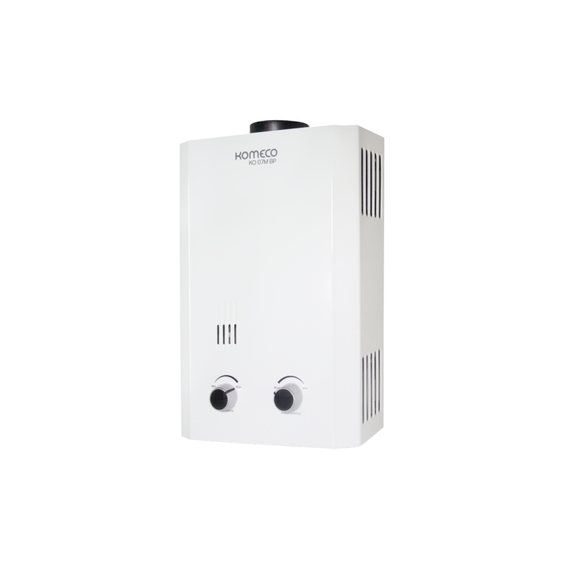 Aquecedor de Água a Gás Analógico Komeco Linha Slim 07 litros KO 07M BP