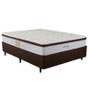 Colchão + Cama Box Herval Edimburgo de Solteiro 96x203x64cm
