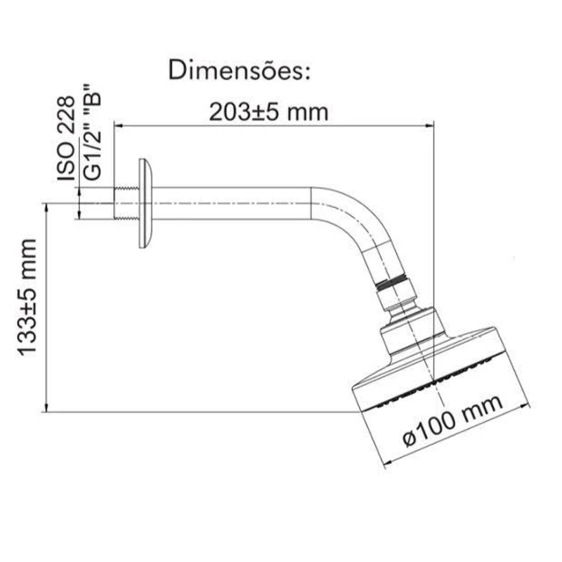 Ducha Rinnai RSH-1000 Cromado