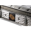Colchão + Cama Box Herval de King Size  Imperatore 193x203x73cm 