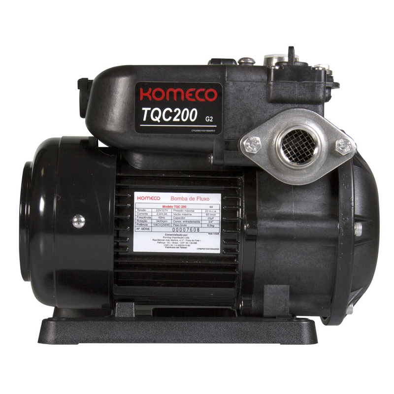 Pressurizador Komeco TQC 200 G2 Bivolt