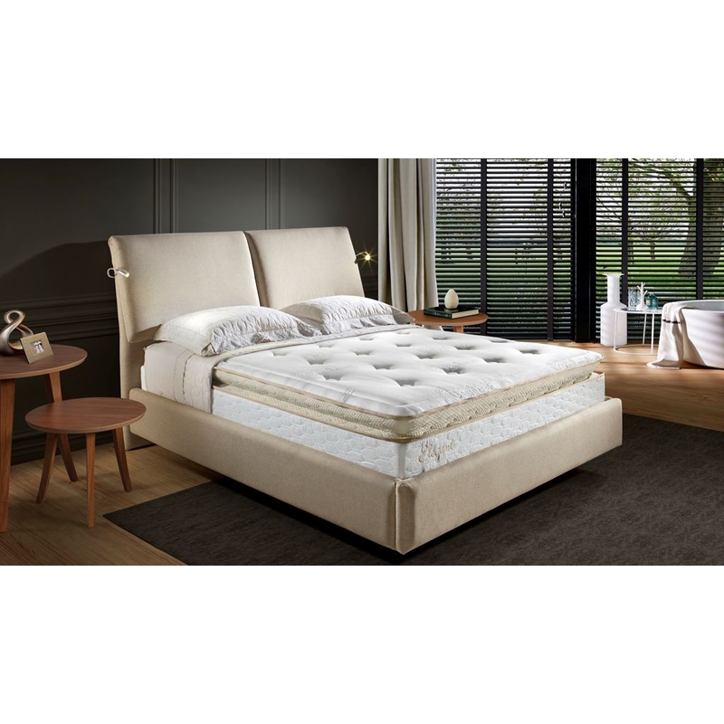 Cama Estofada Herval MH 2696 Queen Size 158x198x38cm