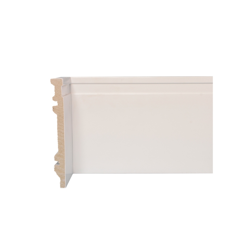 Rodapé Graddus de Poliestireno Frisado 15cm 150mm x 15mm x 2400mm - Barra