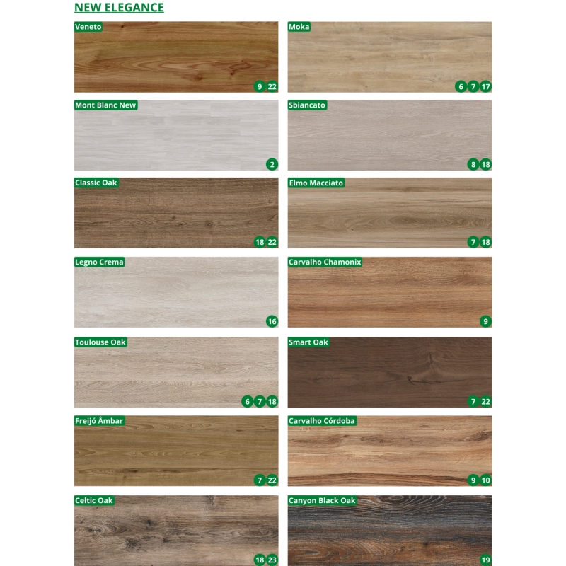 Perfil Eucafloor Tecno Frontal de Escada 2100mm x 34mm x 10mm (Barra)