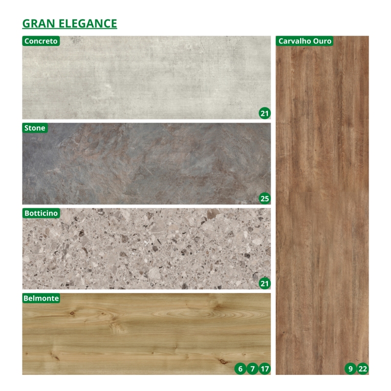 Perfil Eucafloor Tecno Frontal de Escada 2100mm x 34mm x 10mm (Barra)