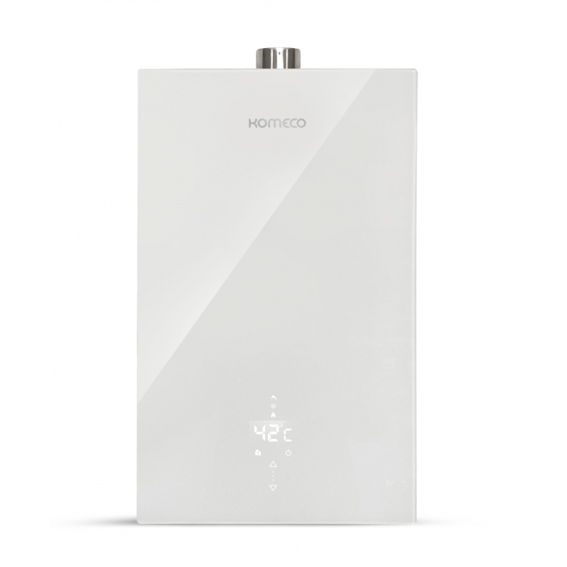 Aquecedor Komeco 16 litros digital KO 16WH Decor Branco com Wi-Fi