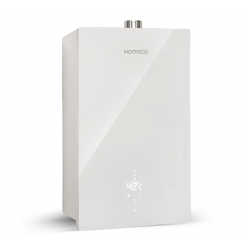 Aquecedor Komeco 16 litros digital KO 16WH Decor Branco com Wi-Fi