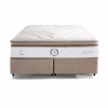 Colchão + Cama Box Herval King Size C1654 193x203x73cm
