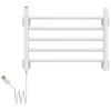 Toalheiro Elétrico Seccare Decorato Reto Branco 55W