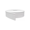 Rodapé Teck E.V.A Autocolante 10cm Frisado Branco TKA100F (Caixa com 5 m/l)