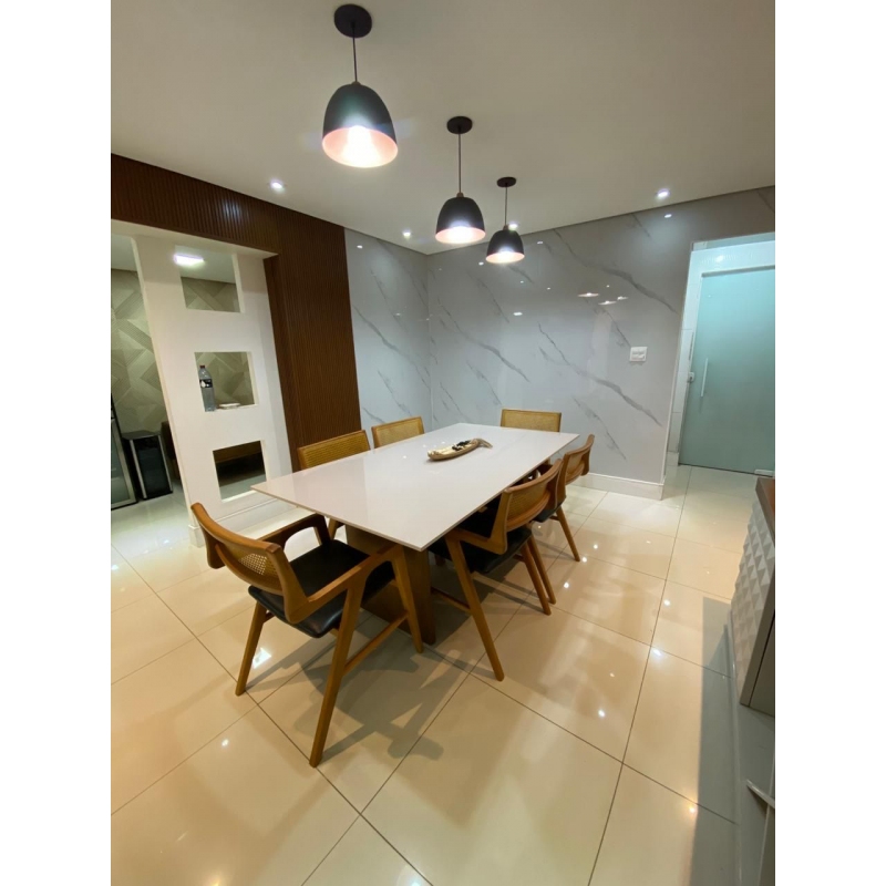 Placa Vinílica Graddus Marmorizada Bianco 3mmx2750x1200