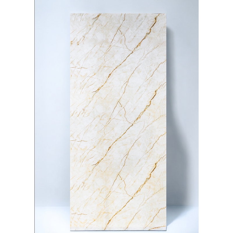 Placa Vinílica Graddus Marmorizada Crema 3mmx2750x1200