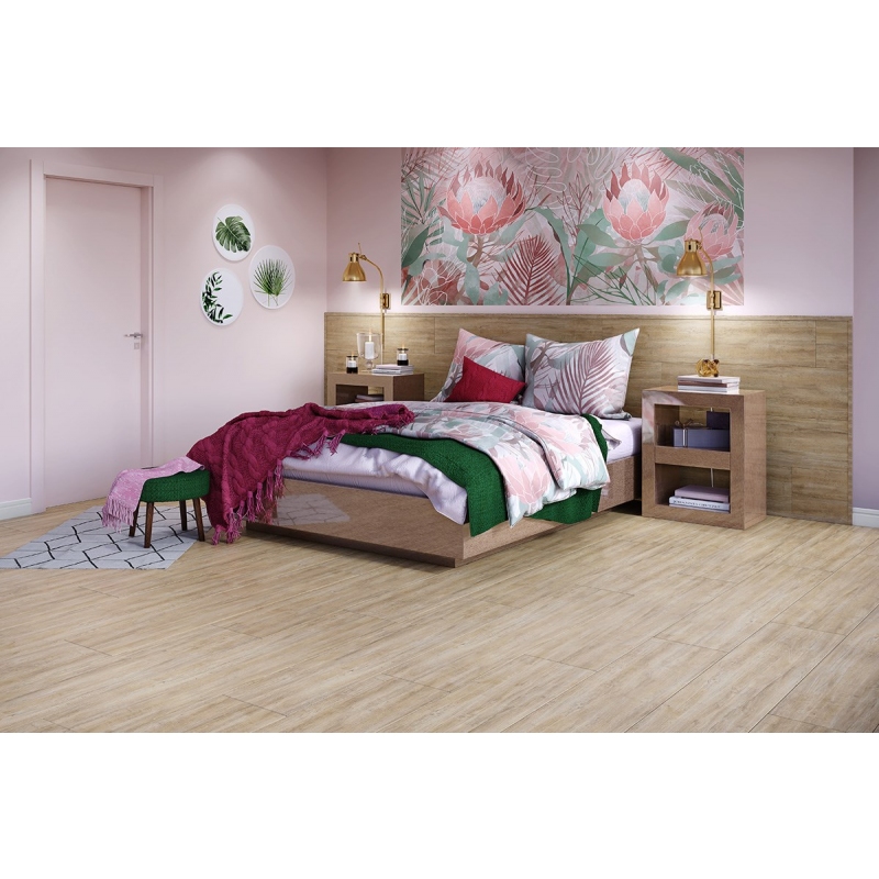 Piso Laminado Eucafloor New Evidence Click 7mm x 29cm x 1,357m (m²) Moka
