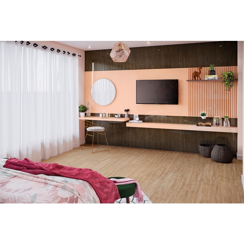 Piso Laminado Eucafloor New Evidence Click 7mm x 29cm x 1,357m (m²) Moka