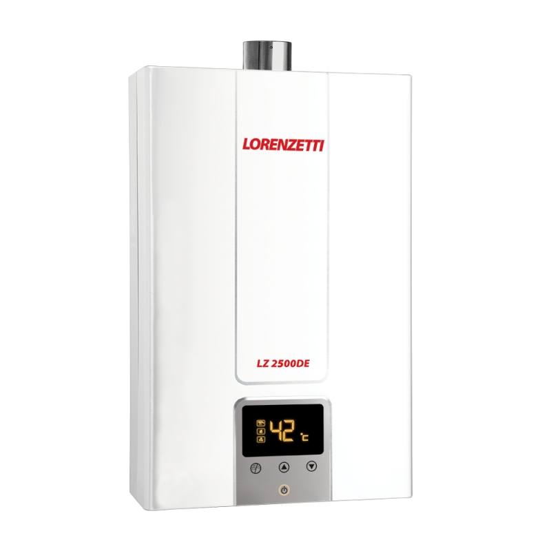 Aquecedor de Água a Gás Digital Lorenzetti LZ 2500DE 25 Litros